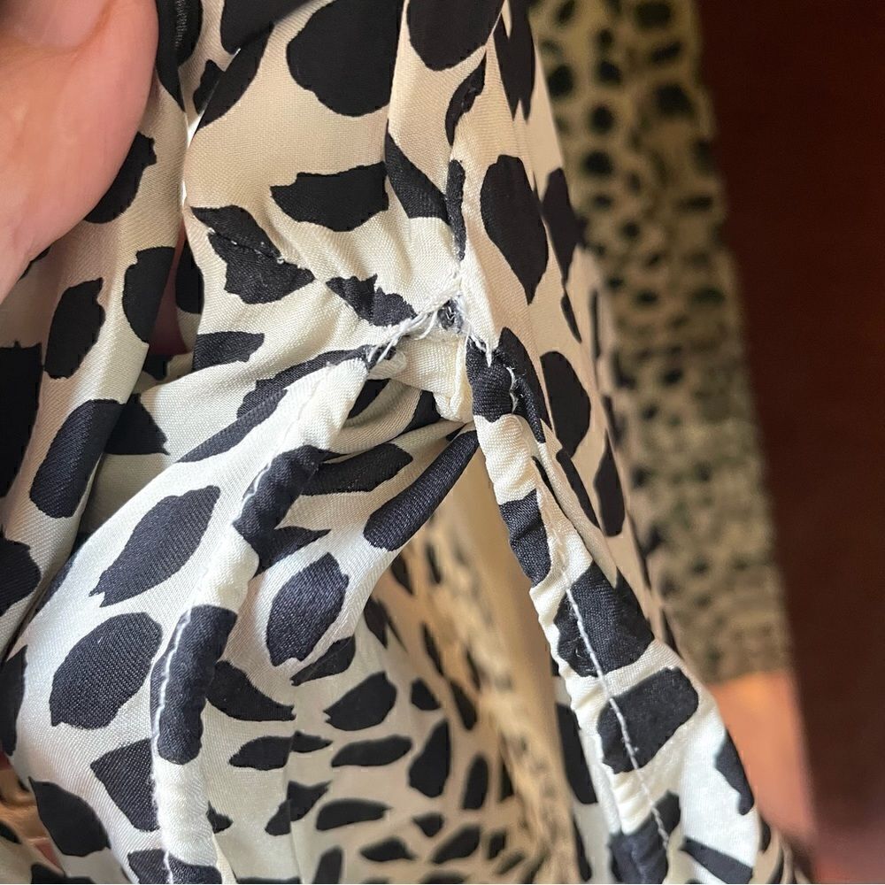 Flawed Chloe Silk Leopard Tent Dress 38 - Picture 9 of 16